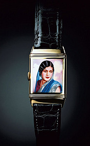 Jaeger-Lecoultre 1936 – Reverso with an enamelled portrait of an Indian beauty
