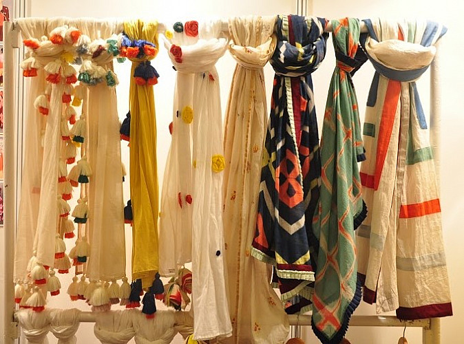 Scarves from Ka Sha by Karishma Shahani