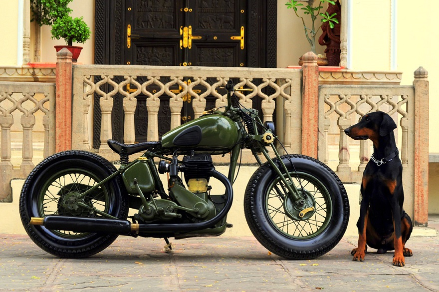Bike, Bike Customisation, Custom Bike Shop, Design, Featured, Harley Davidson, motorcycles, Online Exclusive, Rajputana Customs, Triumph, Vijay Singh Ajairajpura