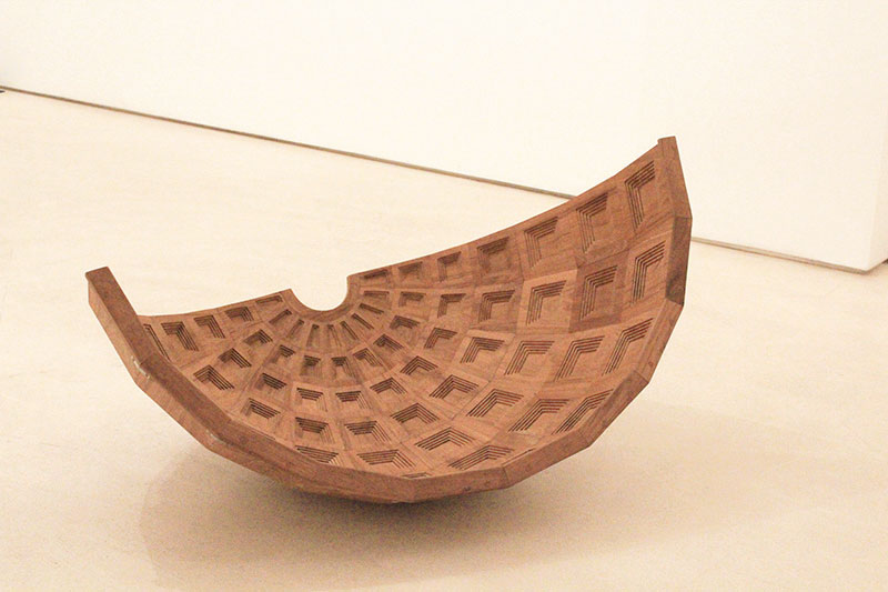 Ayesha Sultana, Tabula Rasa II, 2014, wood