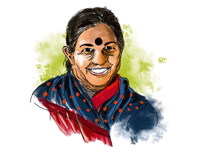 Dr Vandana Shiva, Uttarakhand