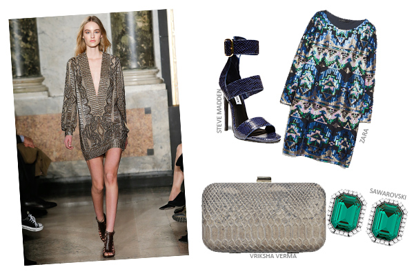 embellished party look get the look
