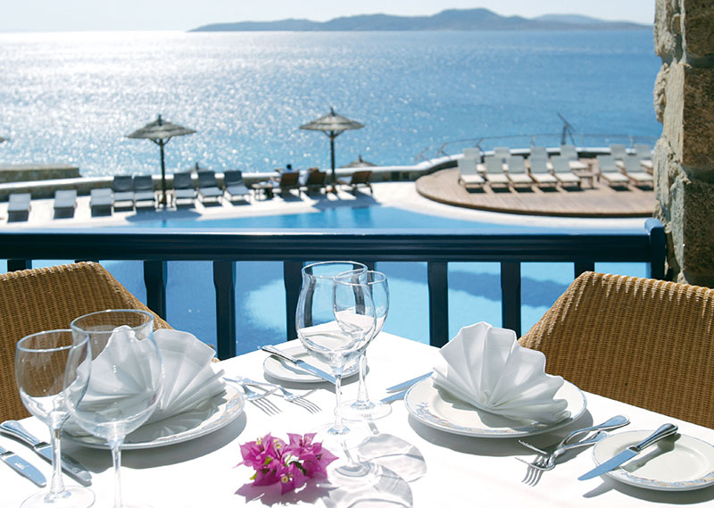 Greece, Dolphins of delos, mykonos grand hotel