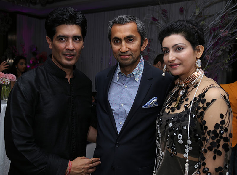 Manish Malhotra, Sanjay and Shalini Passi
