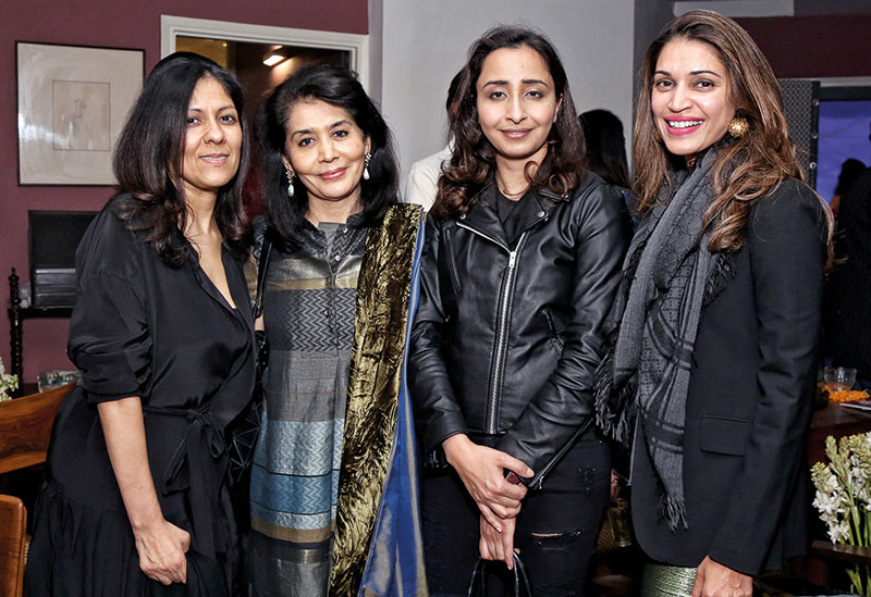 Radhika Chopra, Tasneem Zakaria Mehta, Priyanka Gill, Gayatri Rangachari Shah