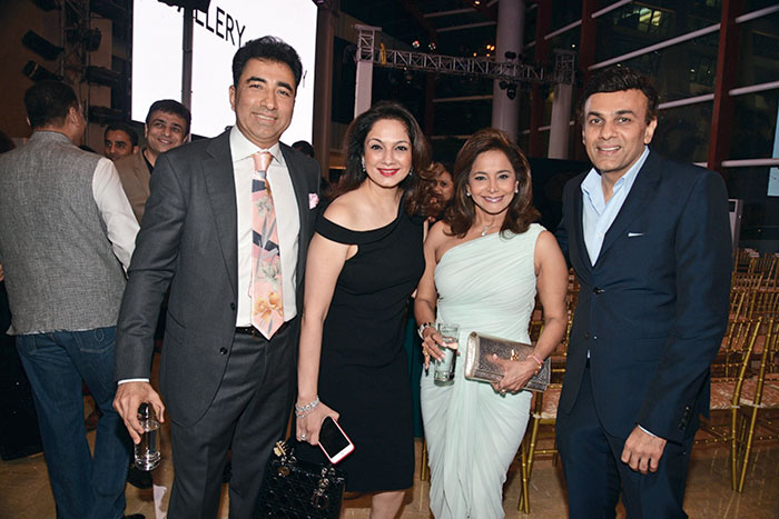 Sanjay and Ina Arora, Roopa and Haresh Fabiani