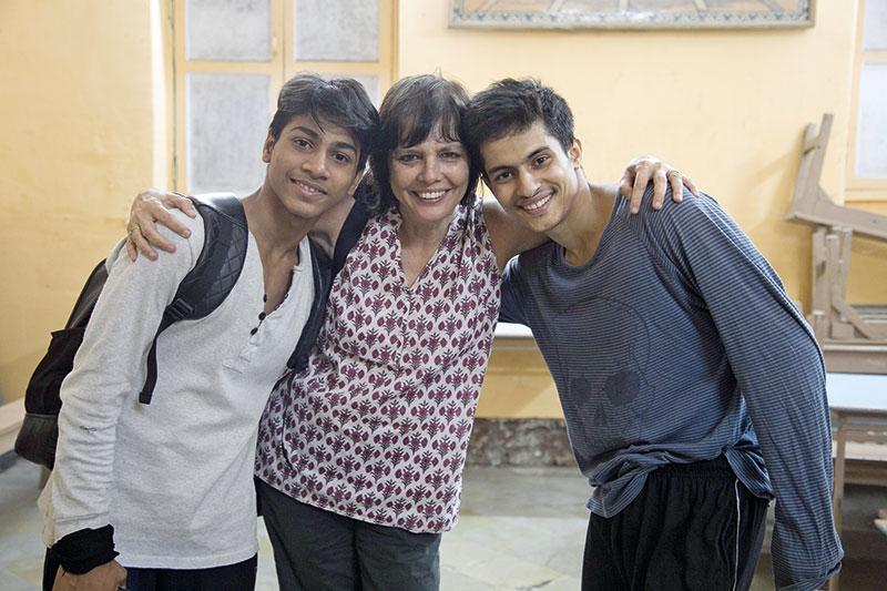 Sooni Taraporevala with Amir and Manish, Yeh Ballet