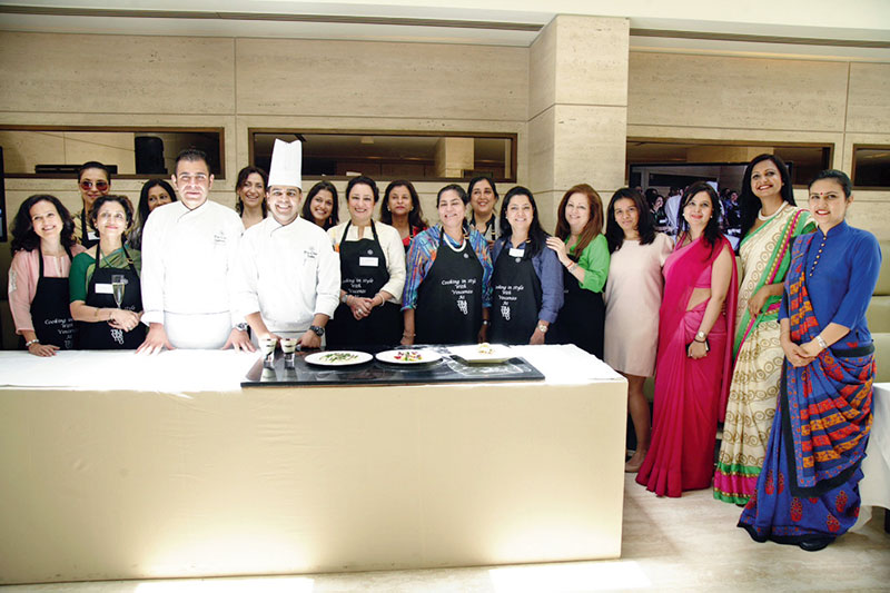 The Oberoi New Delhi's Cooking in style at Travertino