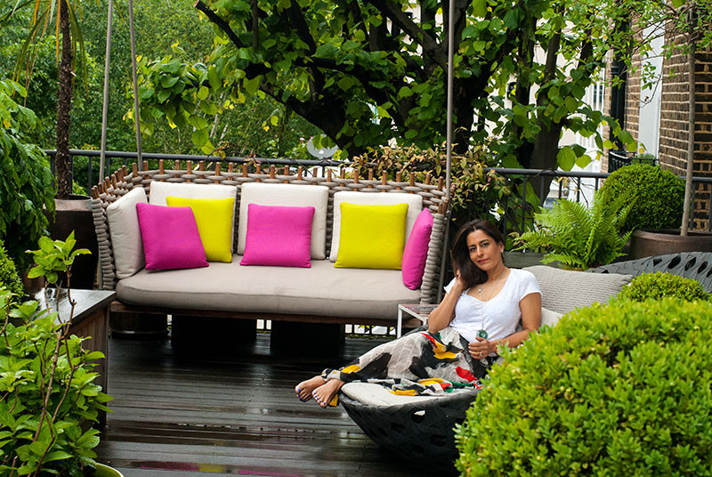 Architect and designer Shalini Misra home in London