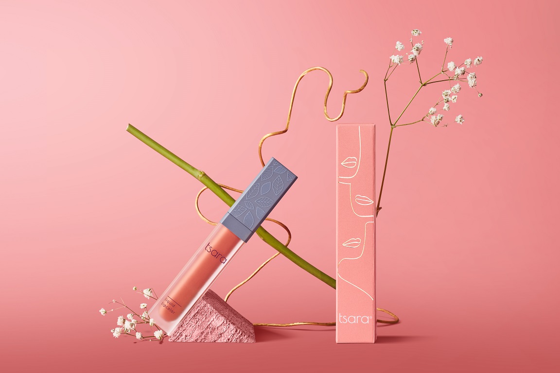 beauty brand, beauty product, conscious beauty, cruelty-free make-up, Featured, On The Mauve, Online Exclusive, Promotion, sustainable cosmetics, sustainable lipsticks, Tanisha Varalwar, toxin-free make-up, Tsara Cosmetics