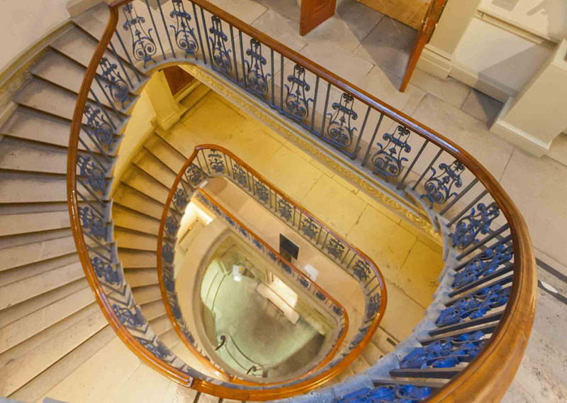 London, The Courtauld Gallery staircase
