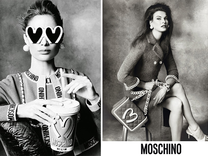 Moschino aw campaigns 2014