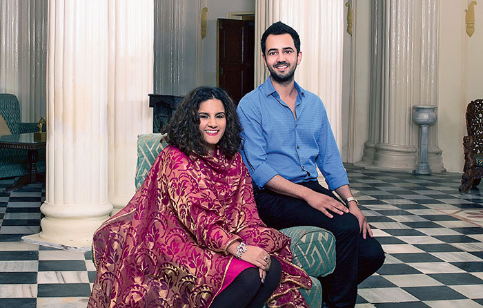Princess Vaishnavi Kumari of Kishangarh and Kumar Saaheb Padmanabh Jadeja of Gondal