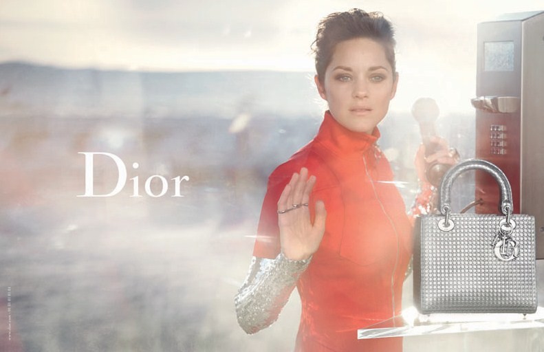 Dior ad campaign with Marion Cotillard