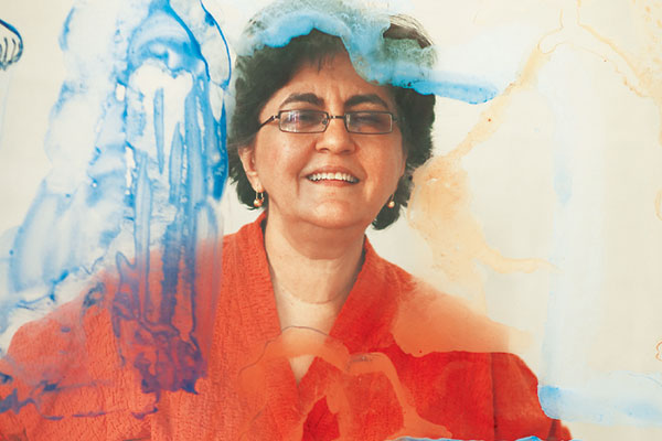 Nalini Malani, one of India's leading contemporary artists, awarded the Fukuoka Arts and Culture Prize in 2013 and the St. Moritz Art Masters Lifetime Achievement Award in 2014