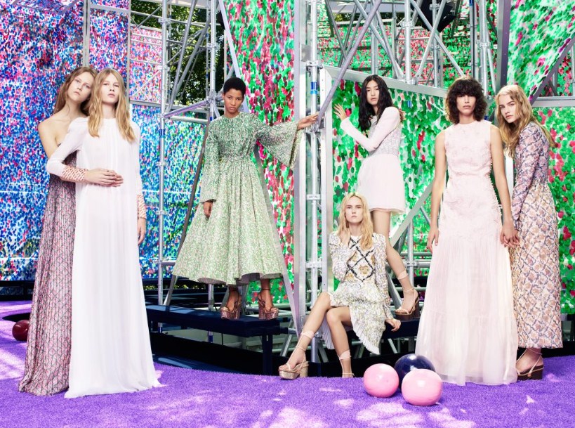 dior fall winter haute couture collection with raf simons in paris