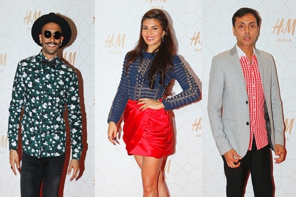 Celebs at the launch of H&M, New Delhi