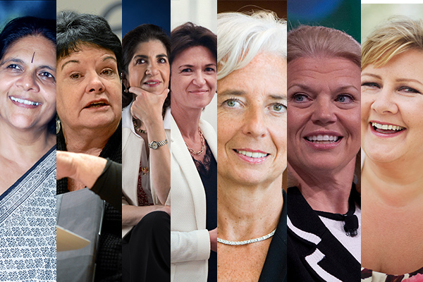 2018, All-female, All-women, Chetna Sinha, Christine Lagarde, Co-chair, Davos, Erna Solberg, Fabiola Gianotti, Featured, Females, Ginni Rometty, Isabelle Kocher, Online Exclusive, Sharan Burrow, WEF, WEF 2018, Women, World Economic Forum, World Economic Forum 2018